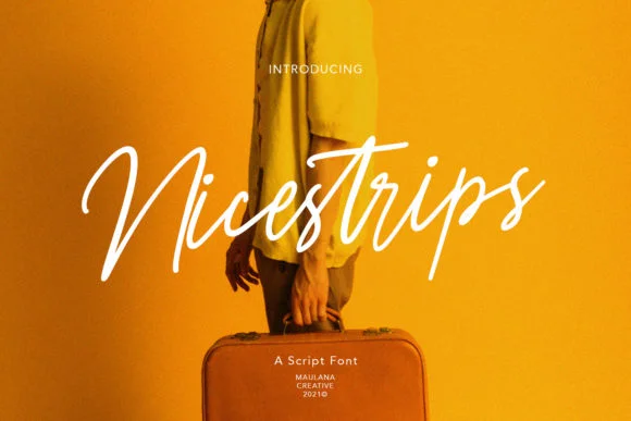 Nicestrips Font by Maulana Creative — Script Handwritten Font