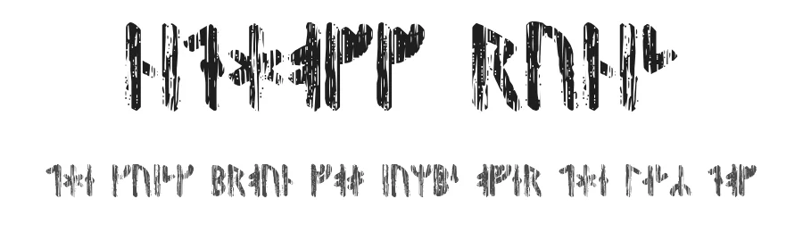 Nidhogg Runic by Samyuli — Dingbats Font