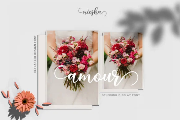 Niesha Font by Amarlettering — Script Handwritten Font — thumbnail 2