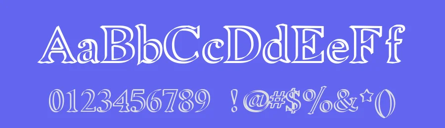 Niew CroMagnon by GemFonts / Typotheticals — Sans Serif Font — thumbnail 3