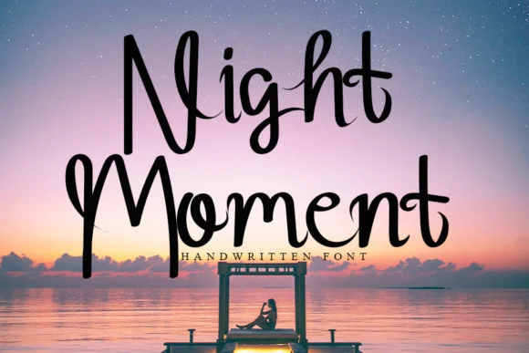 Night Moment Font by Inermedia STUDIO — Script Handwritten Font
