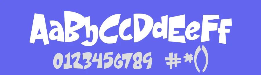 Night House by Letter Battoyart — Decorative Font — thumbnail 3