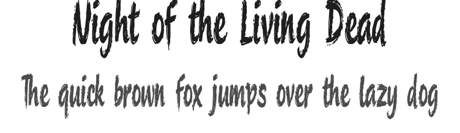 Night of the Living Dead by BlackFridayFont FMF — Decorative Font