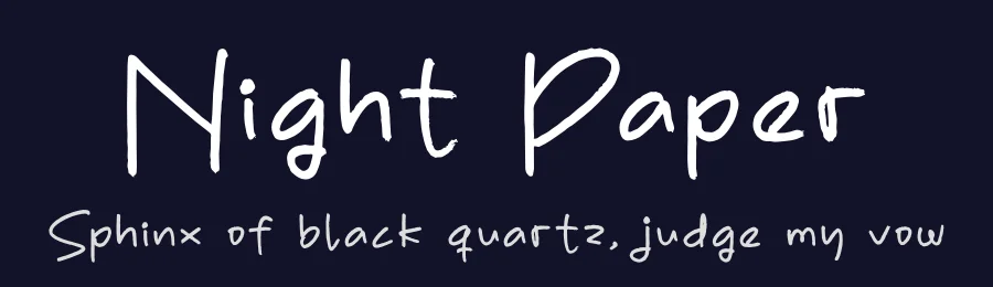 Night Paper by Letterena Studios — Script Handwritten Font — thumbnail 2
