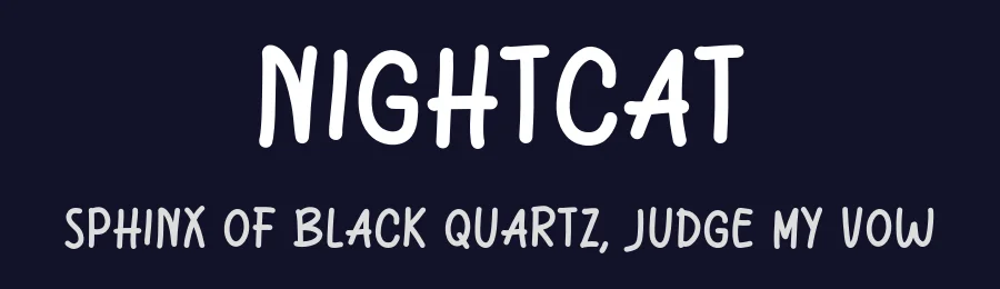 Nightcat by Khurasan — Script Handwritten Font — thumbnail 2