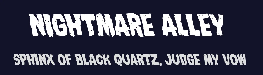 Nightmare Alley by Iconian Fonts — Decorative Font — thumbnail 2