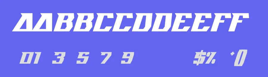 Nightrace by Gassstype — Display Font — thumbnail 3