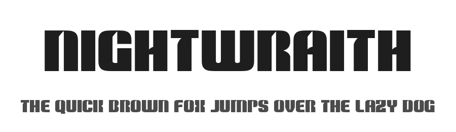 Nightwraith by Iconian Fonts — Display Font