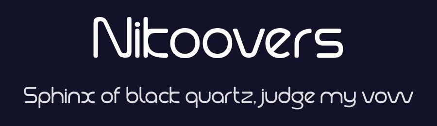 Nikoovers by madeDeduk — Sans Serif Font — thumbnail 2