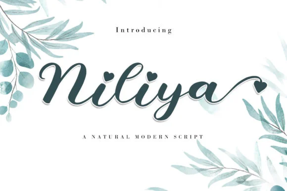 Niliya Font by AEN Creative Studio — Script Handwritten Font