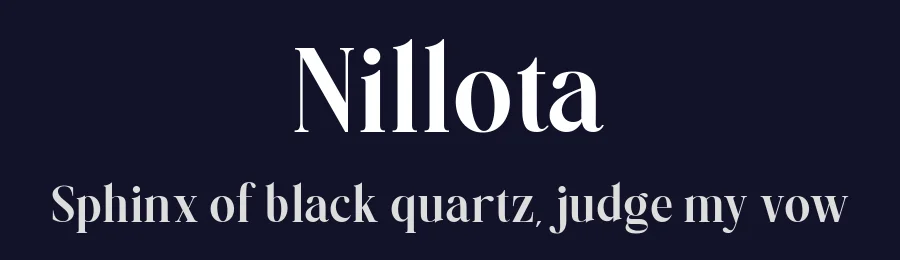 Nillota by Alit Design — Serif Font — thumbnail 2