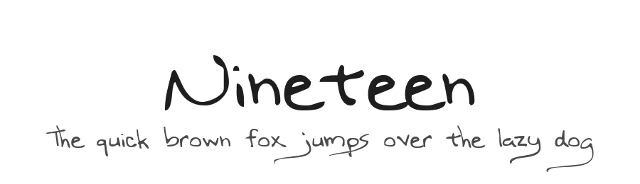 Nineteen