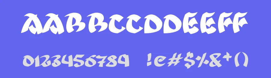 Ninja Strike by Hawtpixel — Decorative Font — thumbnail 3
