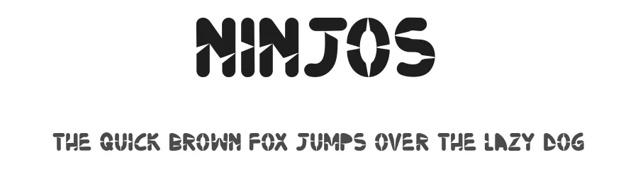 Ninjos by Polah Type — Decorative Font