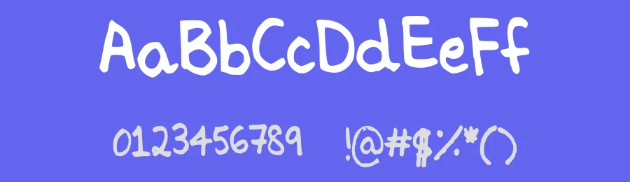 Ninoshandwriting by Ninoshka Cardoz — Script Handwritten Font — thumbnail 3