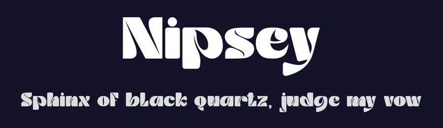 Nipsey by PutraCetol Studio — Decorative Font — thumbnail 2