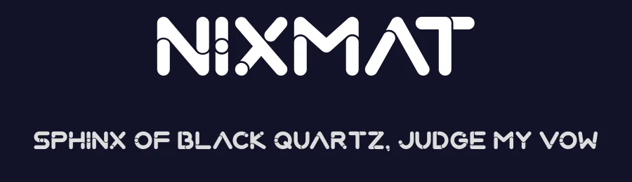 Nixmat by Graphicfresh — Display Font — thumbnail 2
