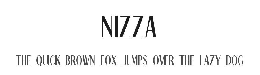 Nizza by HENRIavecunK Type Co — Decorative Font