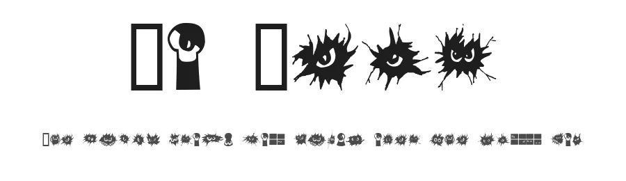 No Fear by Font Environment — Dingbats Font