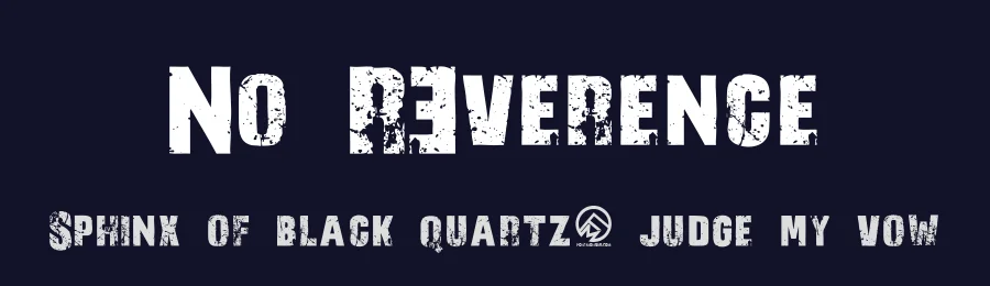 No R3verence by Fontmonger — Decorative Font — thumbnail 2