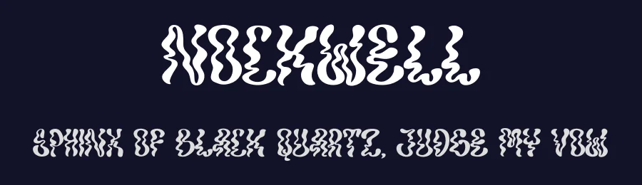 Nockwell by Ronny Studio — Decorative Font — thumbnail 2