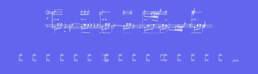 Nocturnal Experience by Guttembeg Ettinger Netto — Dingbats Font — thumbnail 3