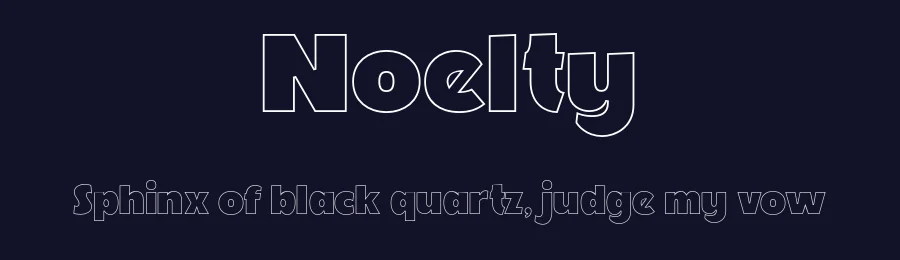 Noelty by Ryan Prasetya — Sans Serif Font — thumbnail 2