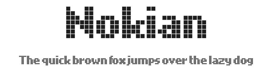 Nokian by Nowak.tv β Display Font