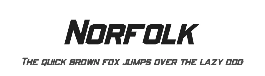 Norfolk by Pixel Sagas — Sans Serif Font