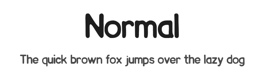Normal by Ditya Ananto — Sans Serif Font
