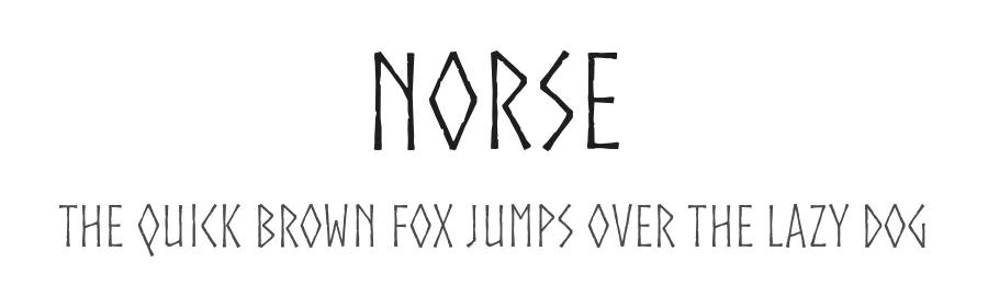 Norse by JCfonts — Decorative Font