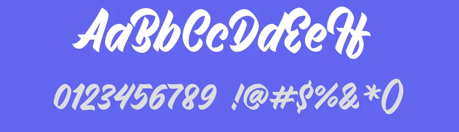 North Roksy by Munerf — Script Handwritten Font — thumbnail 3