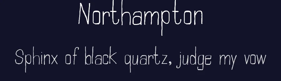 Northampton by JLH Fonts — Script Handwritten Font — thumbnail 2