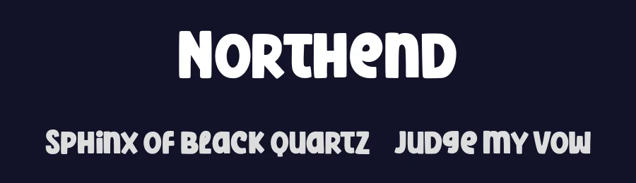 Northend by Maulana Creative — Decorative Font — thumbnail 2