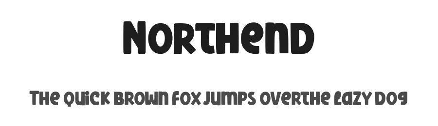 Northend by Maulana Creative — Decorative Font