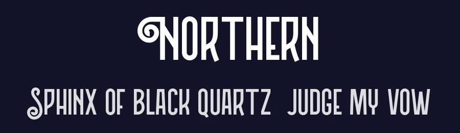Northern by Angin Studio — Decorative Font — thumbnail 2