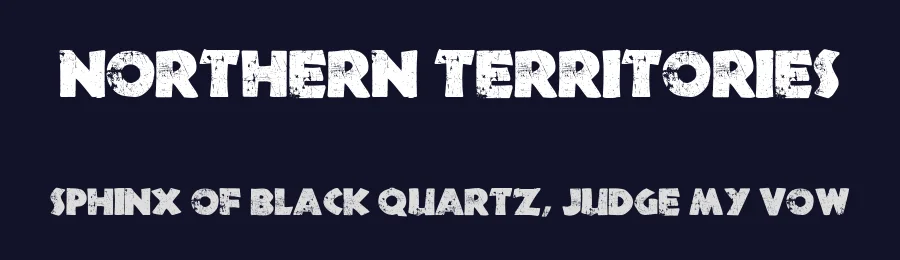 Northern Territories by The Wondermaker — Decorative Font — thumbnail 2