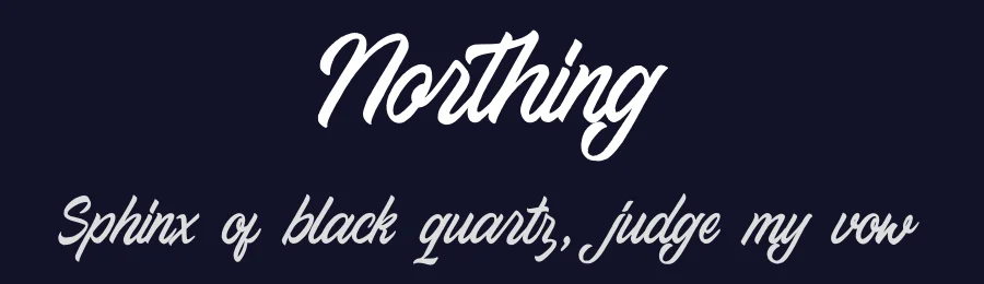 Northing by Alpaprana Studio — Script Handwritten Font — thumbnail 2