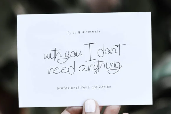 Nostalgia Font by Creassion Studio by Creassion Studio — Script Handwritten Font — thumbnail 3