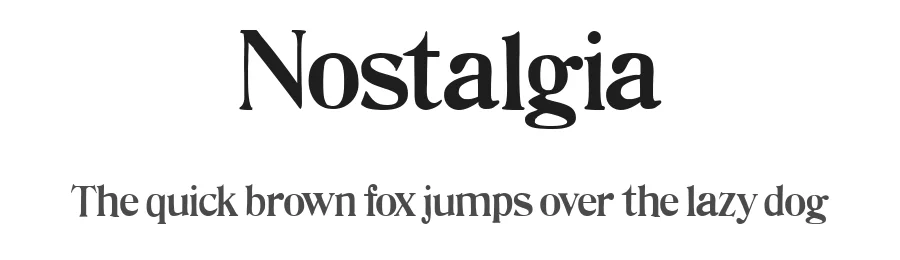 Nostalgia