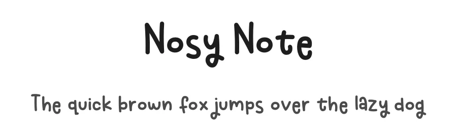 Nosy Note