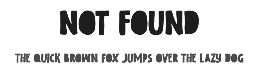 Not Found