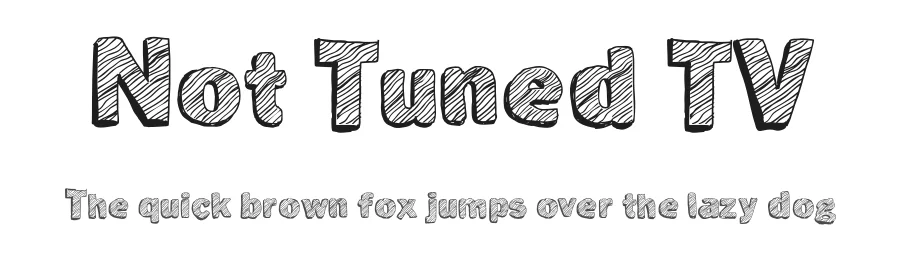 Not Tuned TV