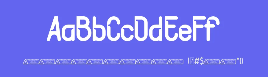 Notcher by Kong Font — Sans Serif Font — thumbnail 3