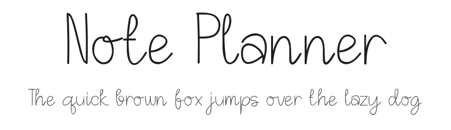 Note Planner