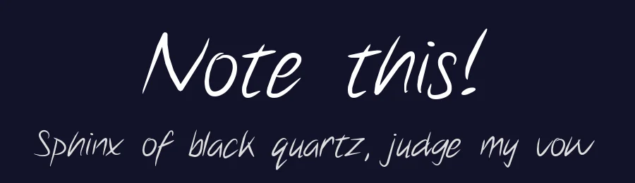 Note this! by West Wind Fonts — Script Handwritten Font — thumbnail 2