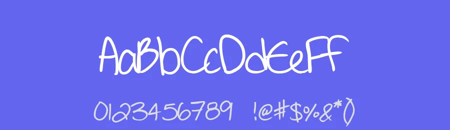 Note to Selfie by Tension Type — Script Handwritten Font — thumbnail 3