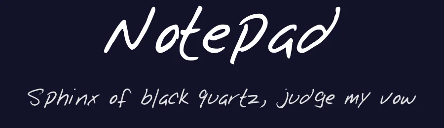 Notepad — Script Handwritten Font — thumbnail 2