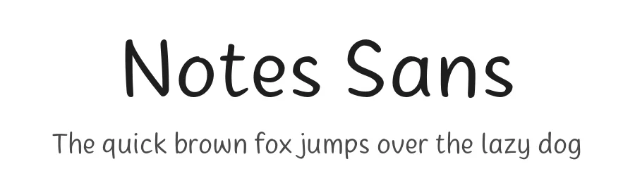 Notes Sans
