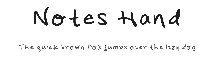 Notes Hand